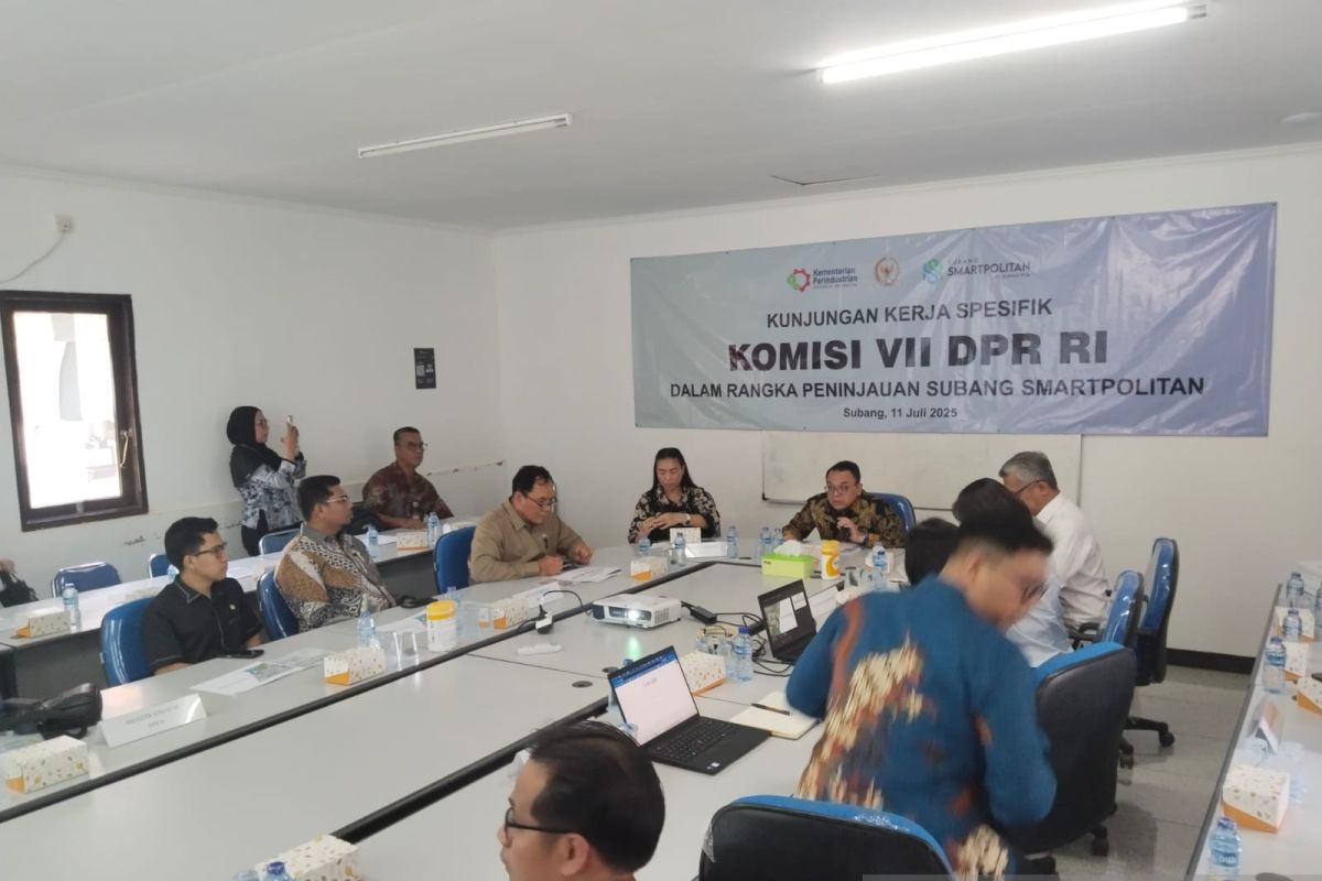 Komisi VII DPR tinjau progres proyek kawasan industri Surya Cipta Smartpolitan Subang