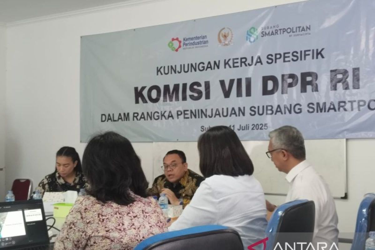 Komisi VII DPR minta agar akses ke kawasan industri Surya Cipta Smartpolitan Subang cepat rampung