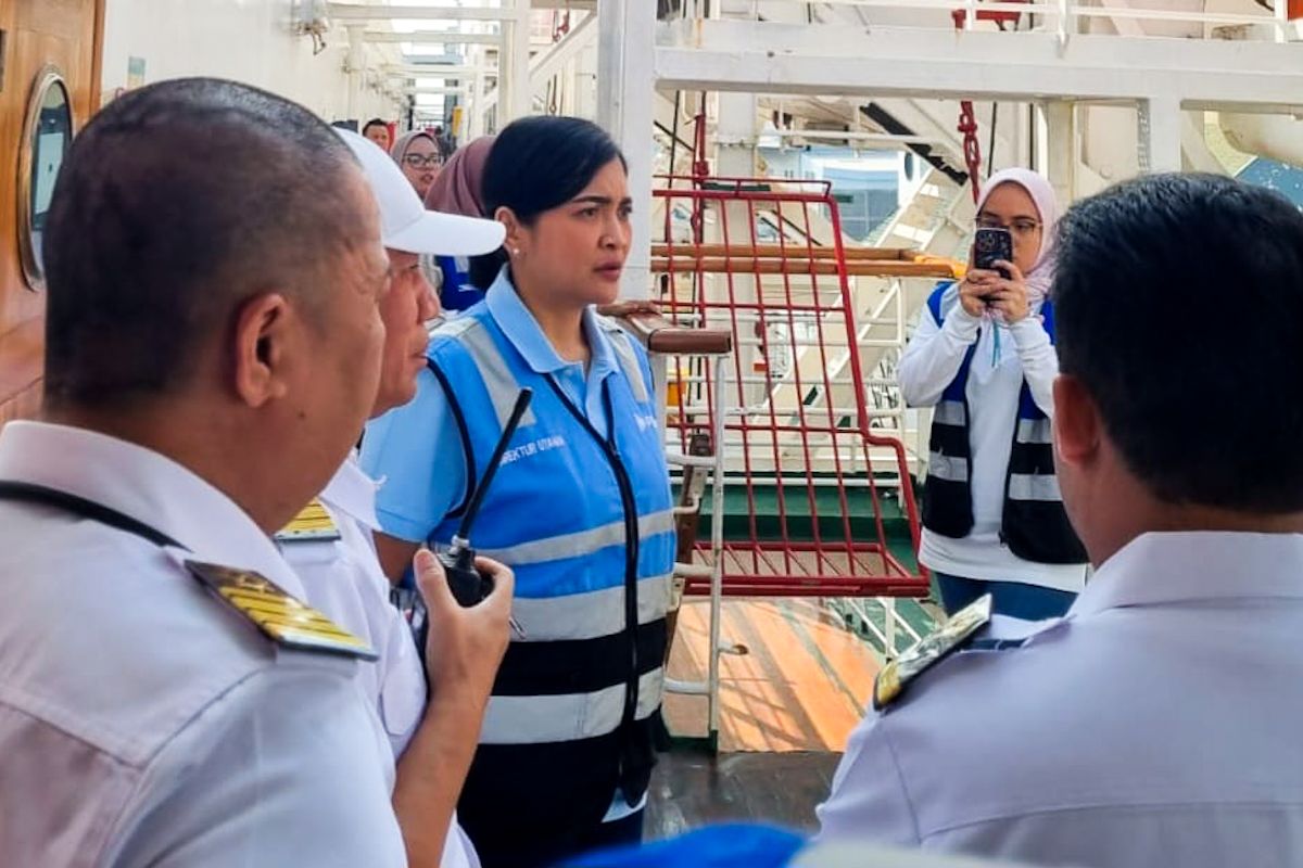 Dirut Pelni sidak di Surabaya pastikan penerapan prosedur keselamatan