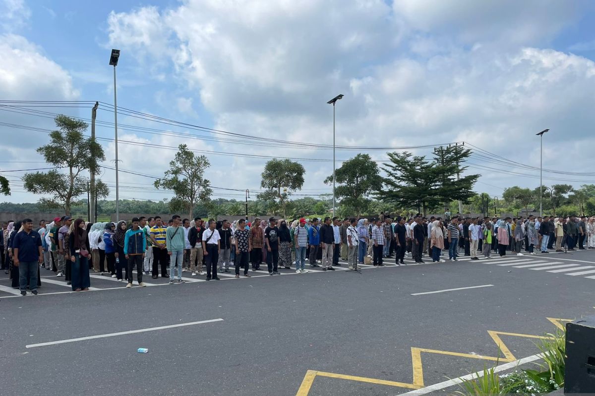 Ratusan PPPK tahap satu di Batang Hari ikuti gladi pelantikan