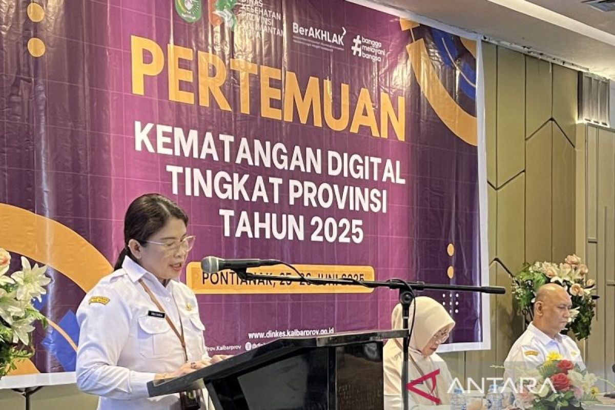 Dinkes Kalbar meningkatkan layanan digital kesehatan