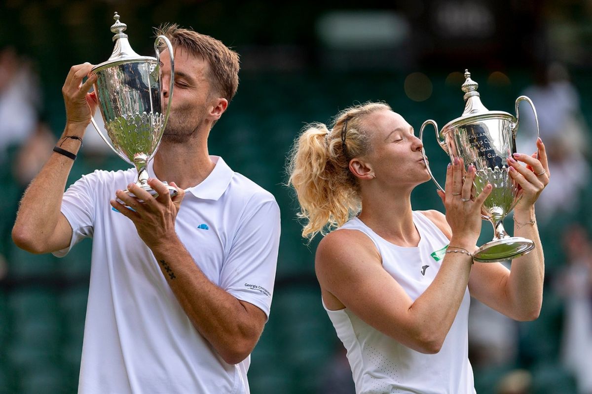 Petenis Verbeek/Siniakova juarai ganda campuran Wimbledon