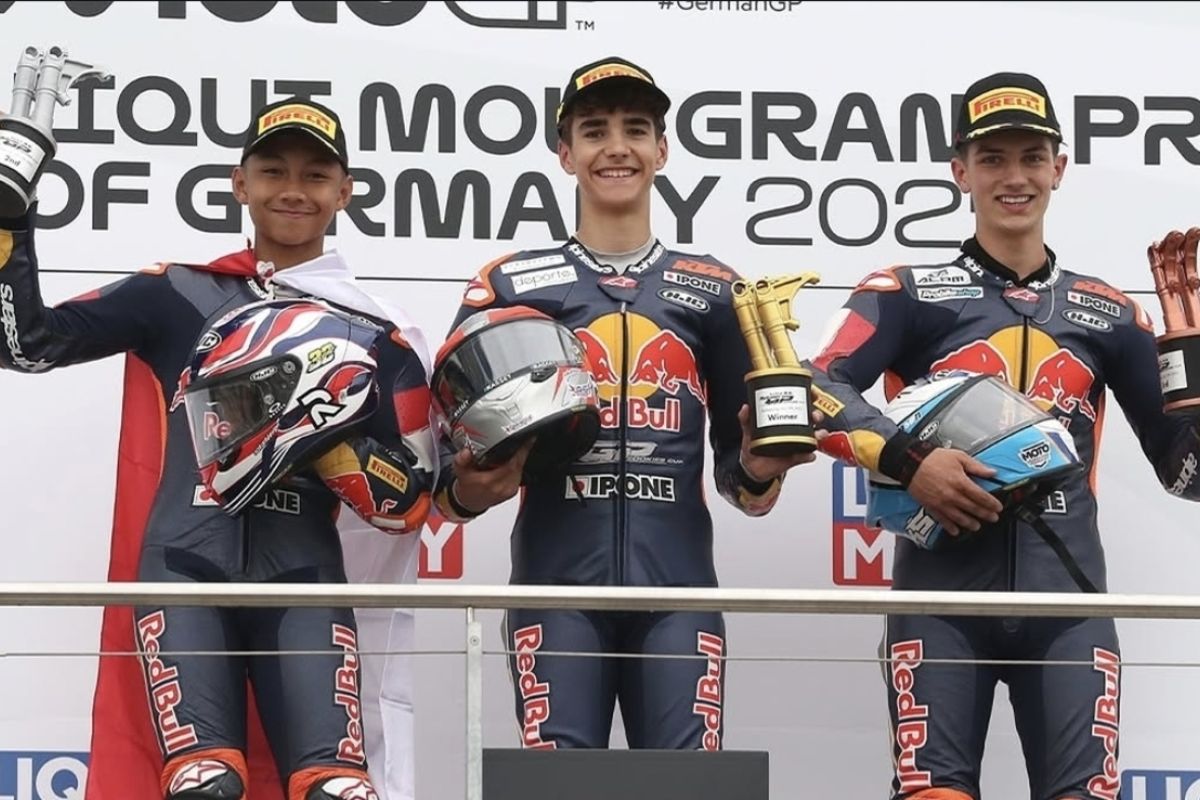 Pebalap Indonesia, Kiandra Ramadhipa meraih podium perdana di RBRC
