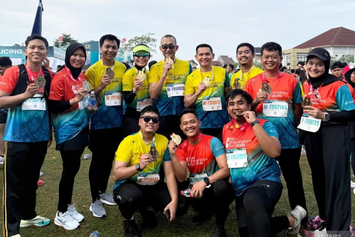 Runners PTPN IV Regional III Meriahkan Bhayangkara Run
