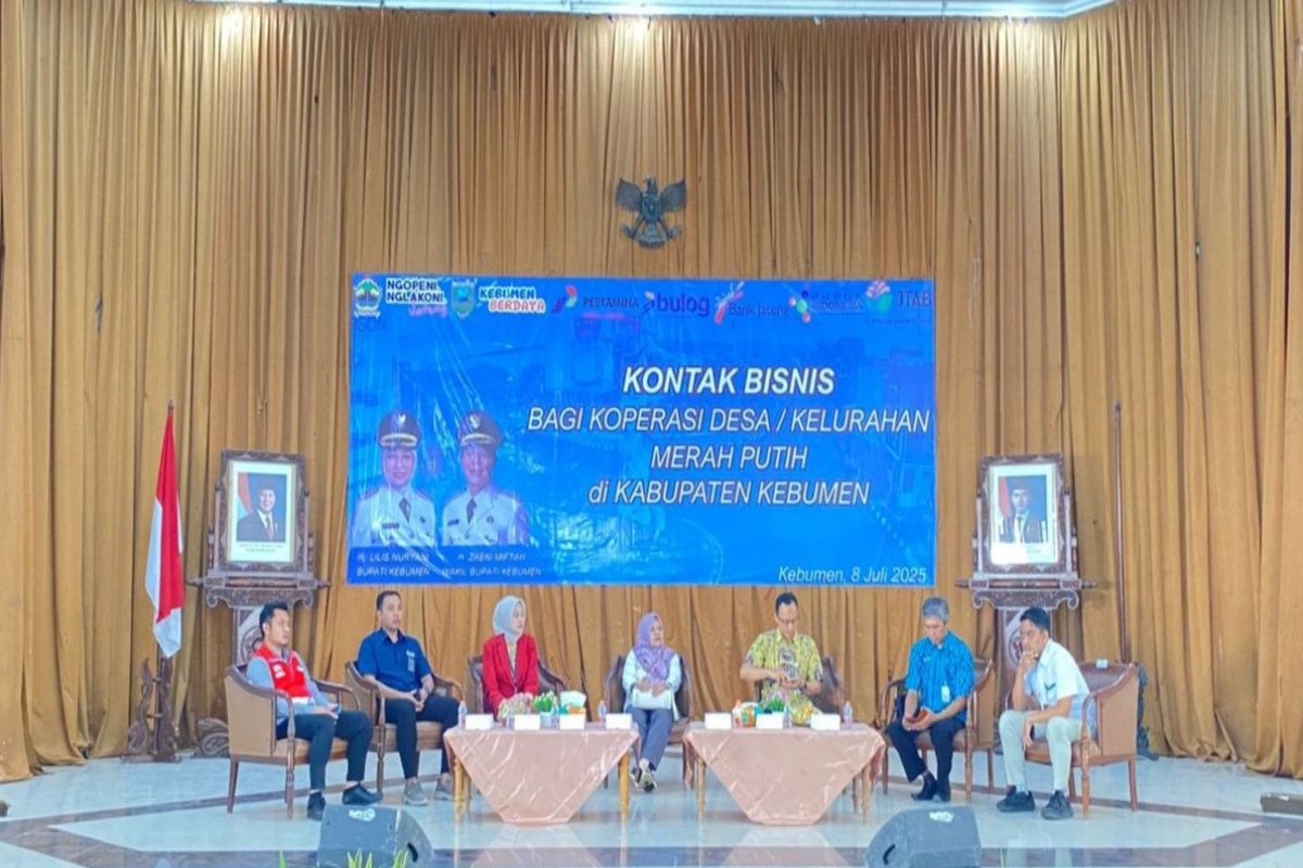 Bank Jateng dukung penguatan ekonomi desa lewat Koperasi Merah Putih di Kebumen