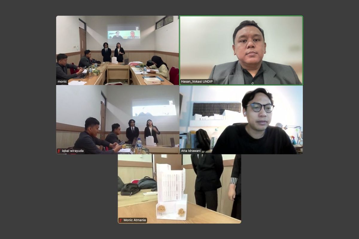 Prodi Teknik Infrastruktur Sipil SV Undip hadirkan penguji luar negeri