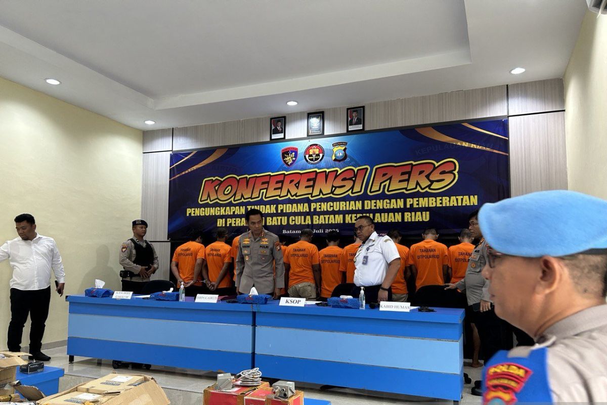 Riau Islands Police foil foreign vessel piracy operation