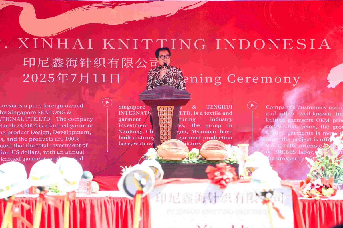 Wamenperin: Investasi TPT Rp649 miliar di Brebes perkuat daya saing