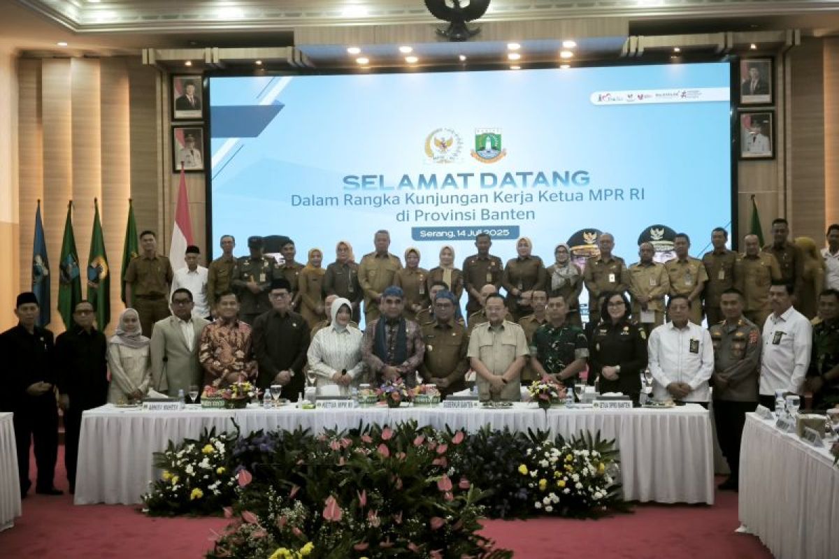 Bupati Serang minta dukungan Ketua MPR RI atasi galian hingga air bersih