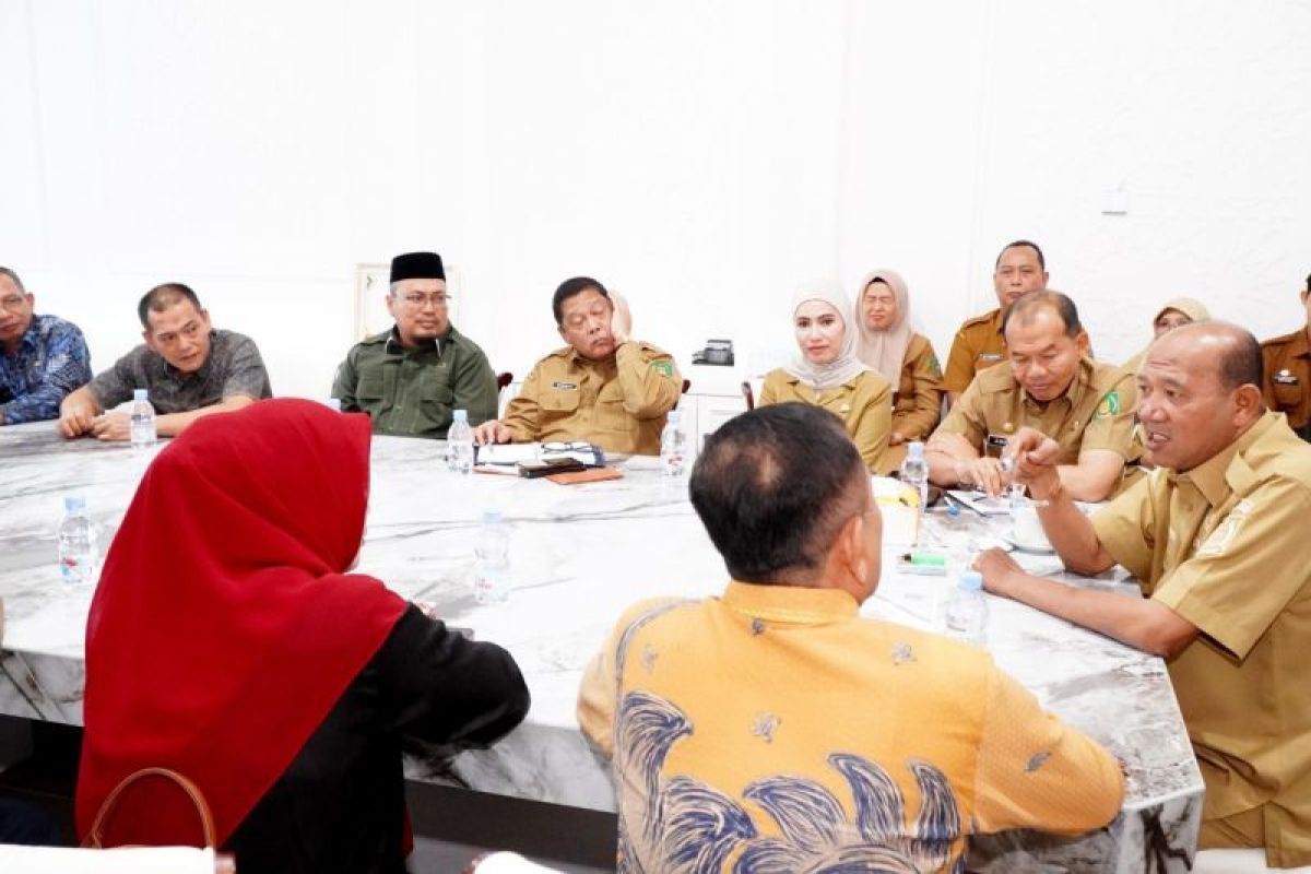 Bupati terima kunjungan pansus DPRD  Langkat terkait RPJMD