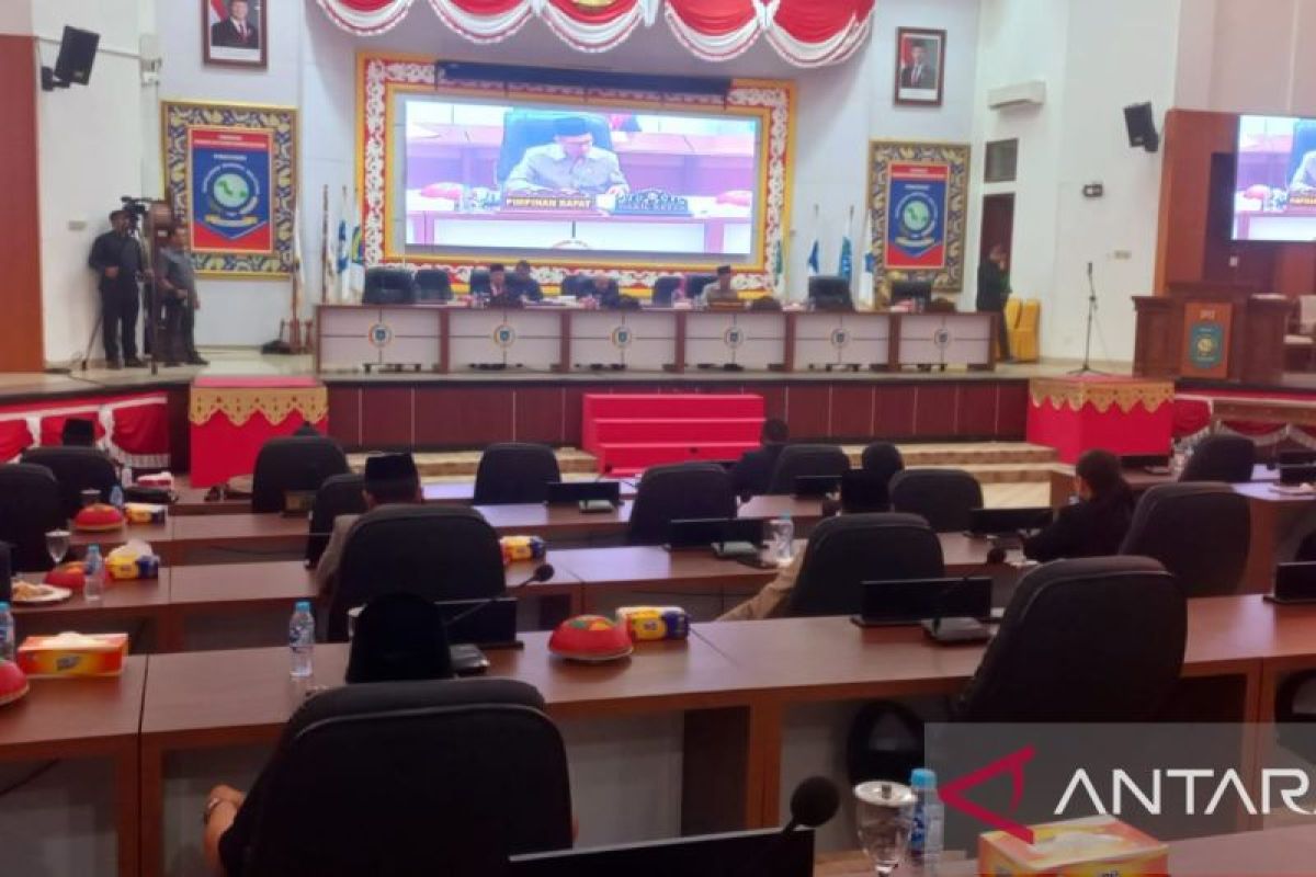 DPRD Babel paripurna hasil LHP BPK atas laporan keuangan pemprov