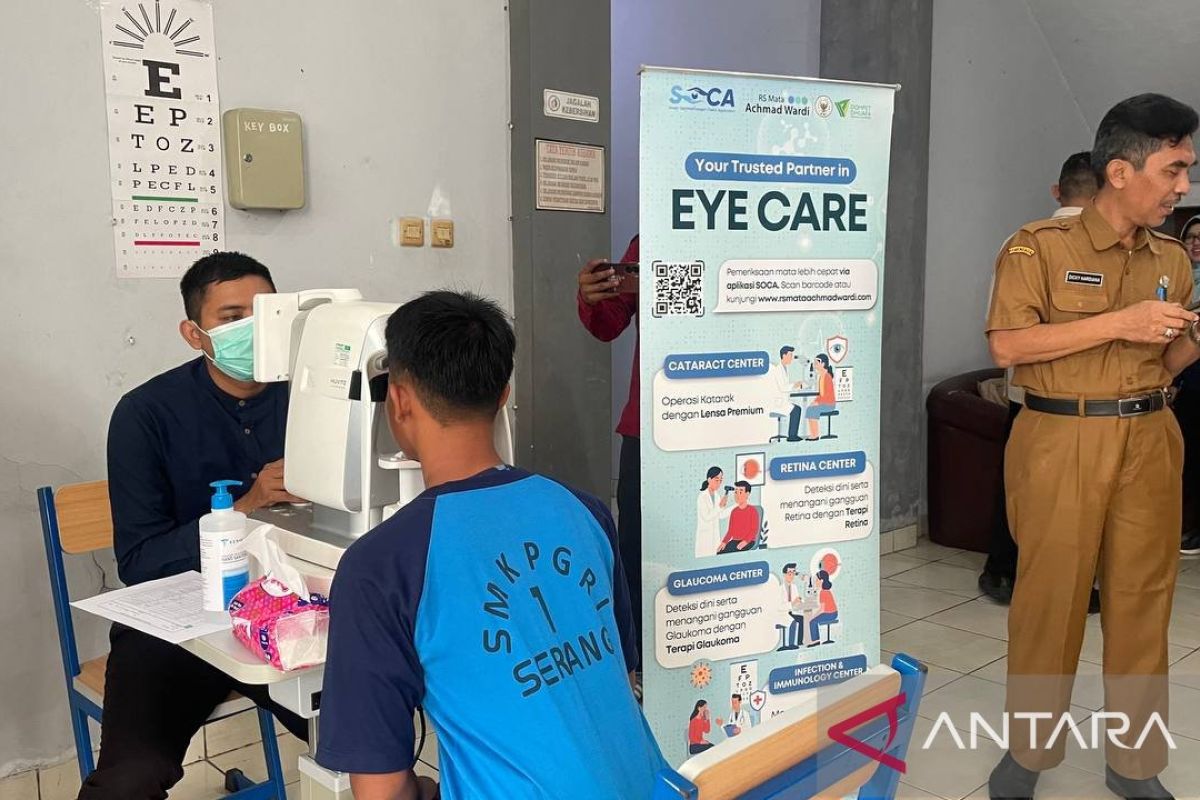 19 siswa Sekolah Rakyat di Kota Serang jalani pemeriksaan kesehatan
