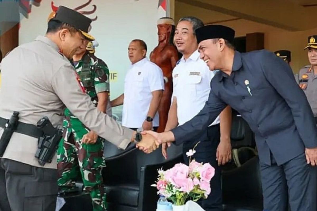 Ketua Komisi I DPRD Kaltara Hadiri Apel Gelar Pasukan Operasi Patuh Kayan 2025