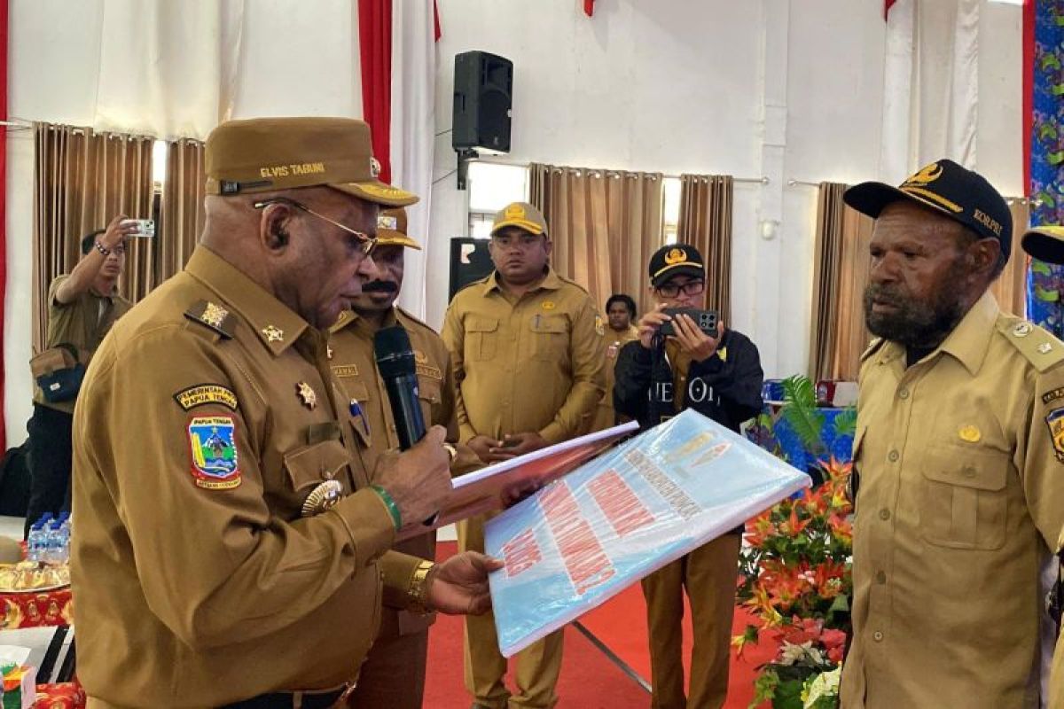 Pemkab Puncak salurkan Dana Desa tahap I ke 206 Kampung
