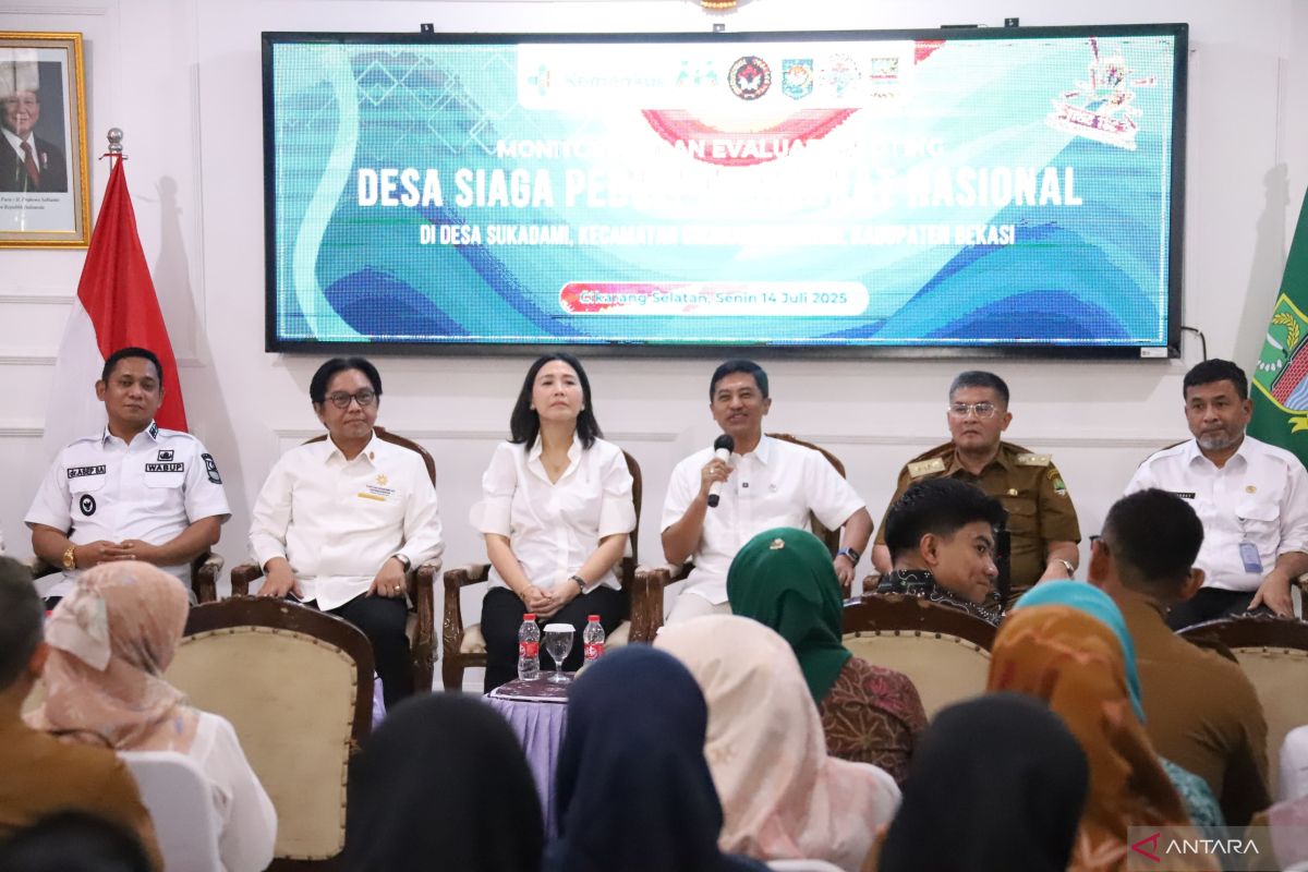 Sukadami di Kabupaten Bekasi jadi percontohan nasional Desa Siaga TB