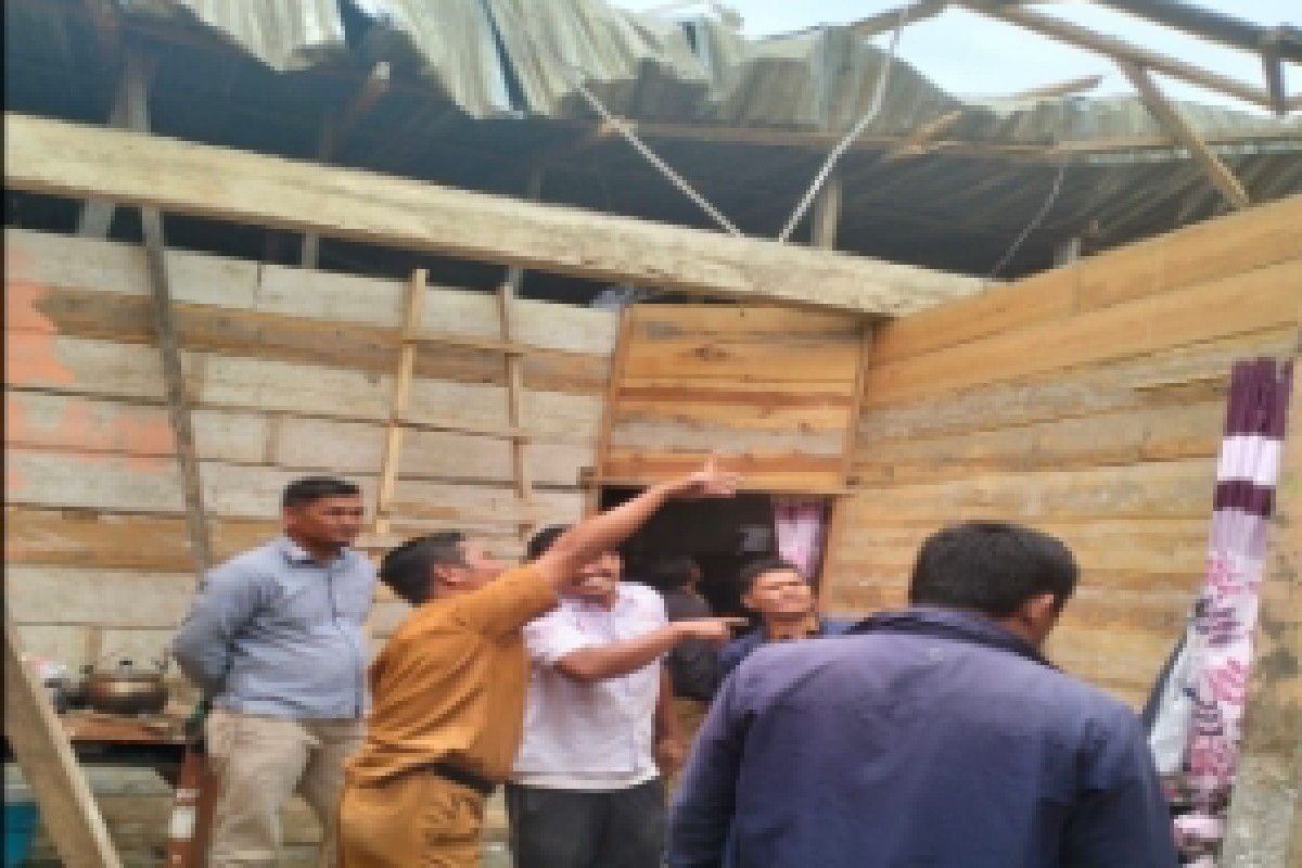 Empat wilayah di Sumatera Utara dilanda cuaca ekstrem