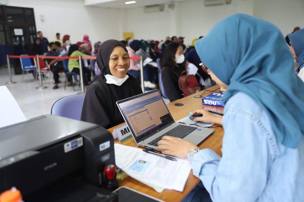 Disnaker Sleman memfasilitasi pencairan JHT bagi 356 eks pekerja MTG