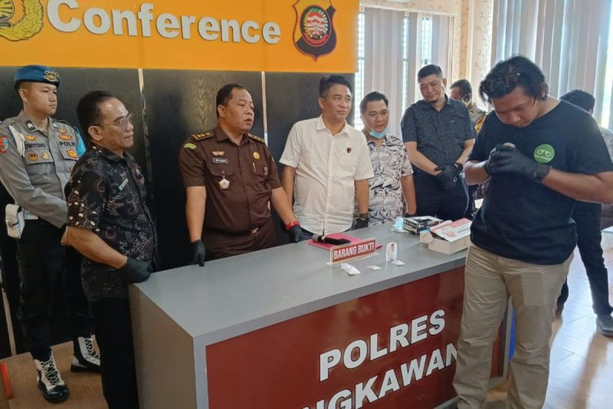 Polres Singkawang musnahkan Sabu 28,49 gram