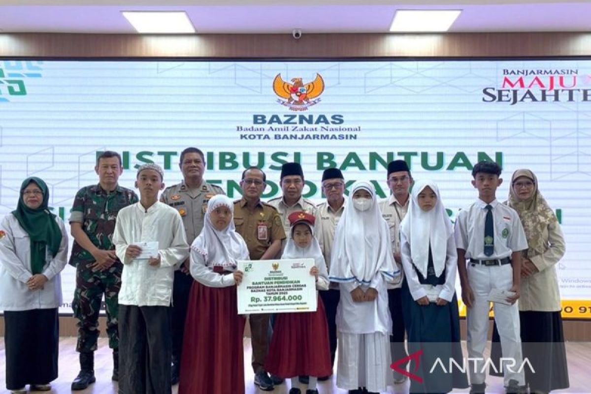 BAZNAS Banjarmasin luncurkan program bantuan pendidikan bagi siswa