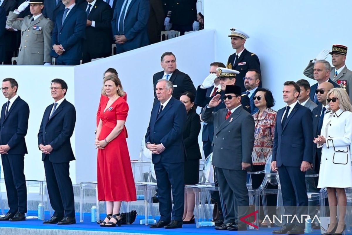 Presiden Prabowo di Bastille Day bersejarah
