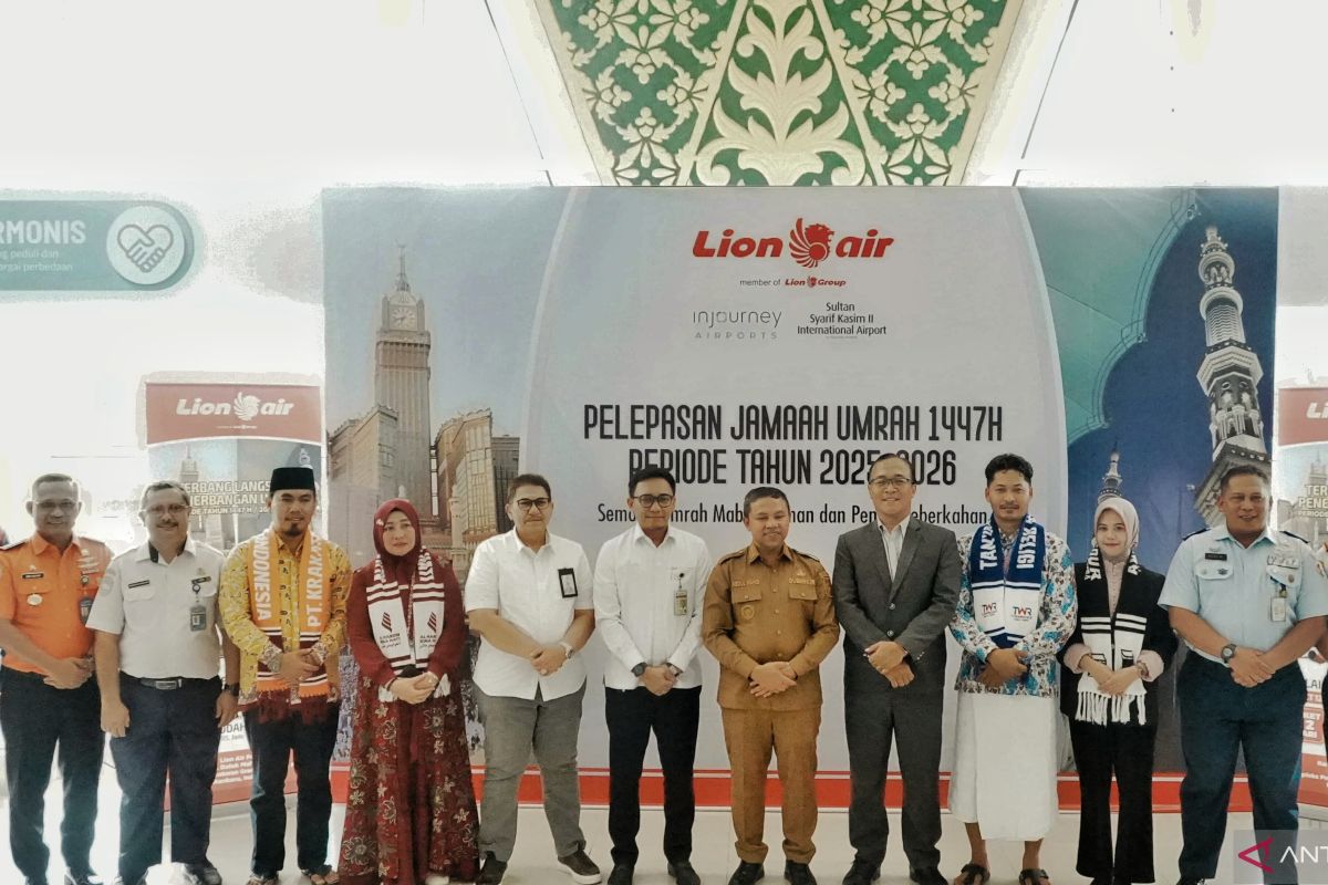 Bandara Sultan Syarif Kasim II Pekanbaru Resmi Layani Penerbangan Umrah Langsung ke Jeddah