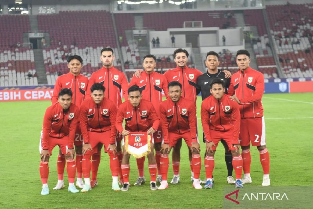 Susunan pemain Timnas U-23 Indonesia vs Filipina, Hokky Caraka gantikan Jens Raven