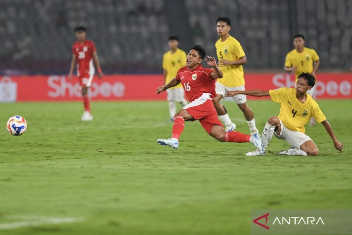 Indonesia hancurkan Brunei Darussalam 8 gol tanpa balas