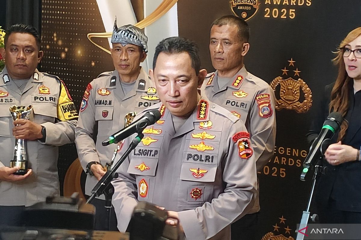 Kapolri harap Hoegeng Awards 2025 jadi dorongan positif bagi jajaran