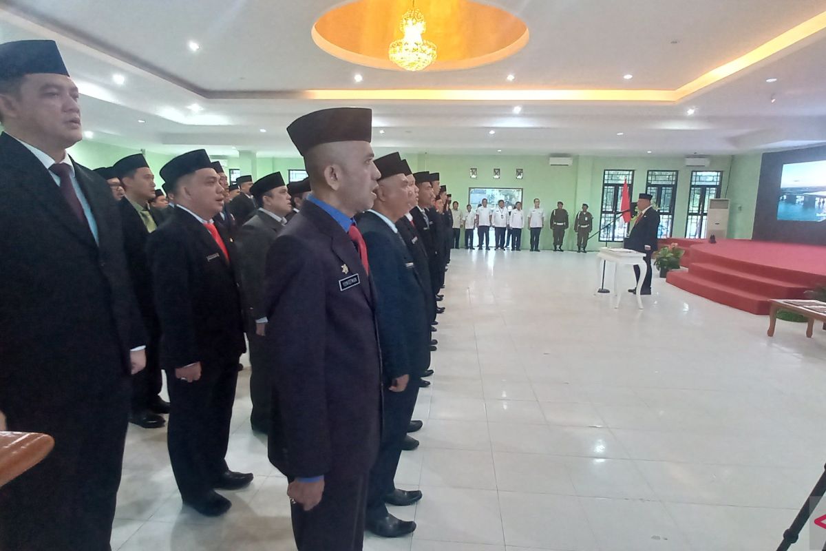 Lantik 122 eselon III dan IV, Gubernur Babel: Kita coba cari sampling dulu