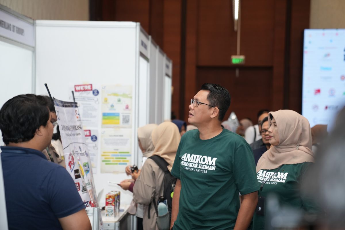 Disnaker Sleman gelar "Career Fair" tingkatkan penyerapan tenaga kerja