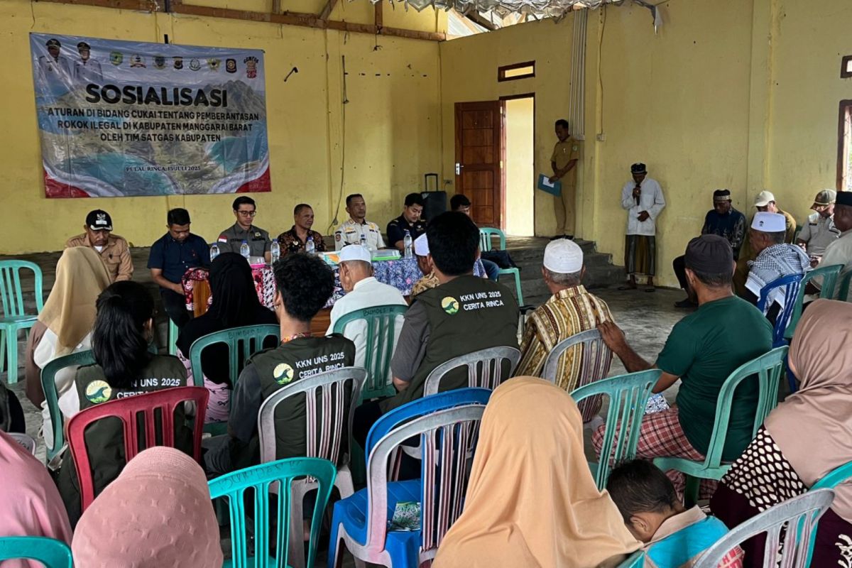 Satgas Pemberantasan Rokok Ilegal Mabar gencar edukasi warga pulau
