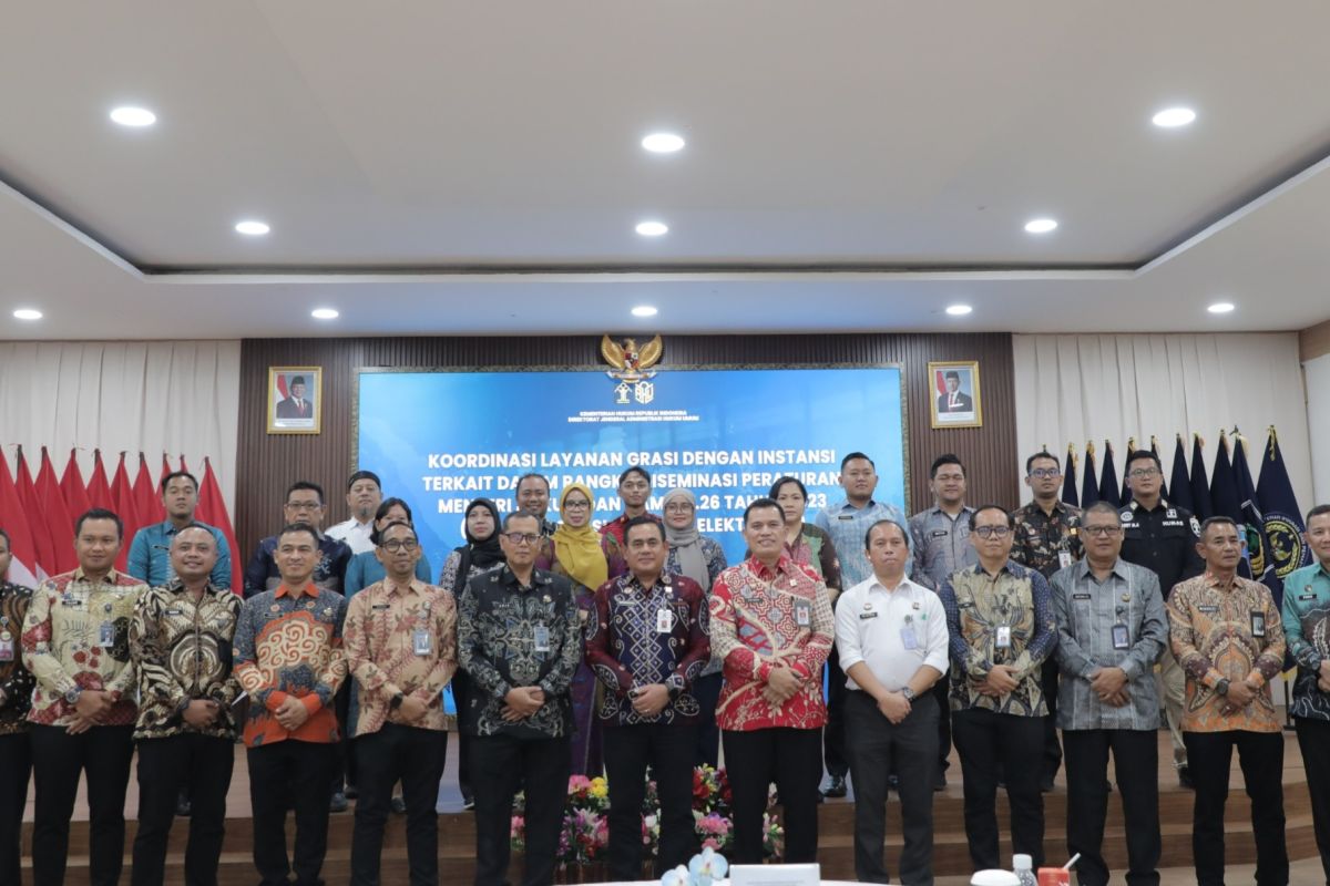 Diseminasi e-Grasi, Ditjen AHU percepat transformasi digital layanan hukum