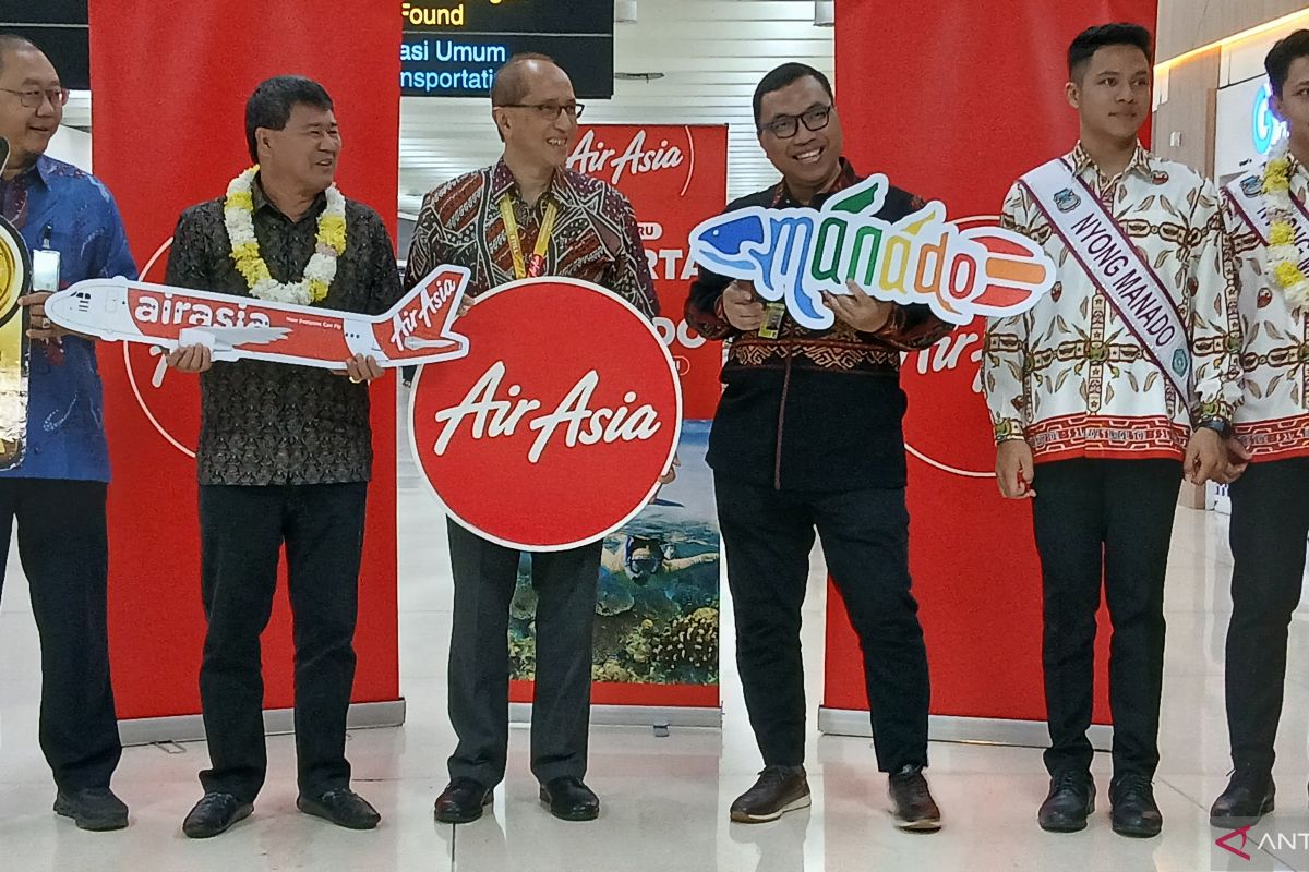 AirAsia Indonesia buka rute penerbangan baru Jakarta-Manado