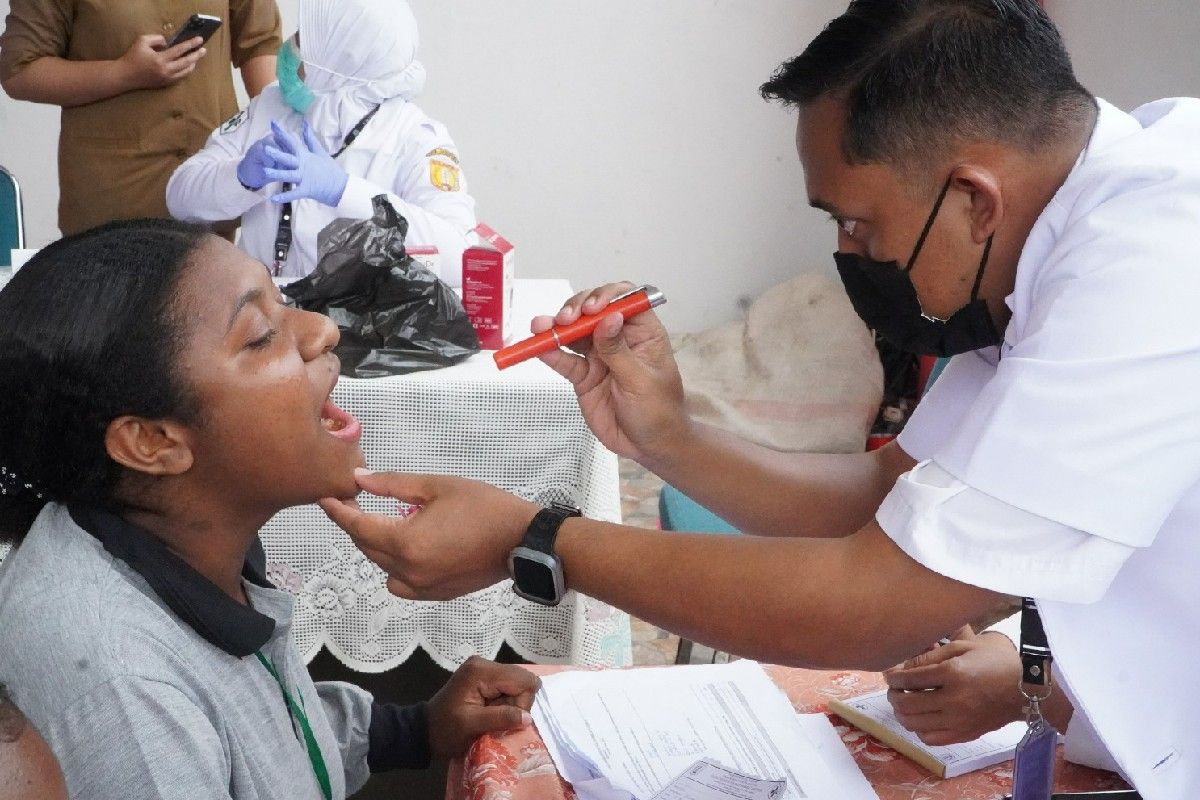 Dinkes: 250 pelajar Kota Jayapura lakukan cek kesehatan gratis