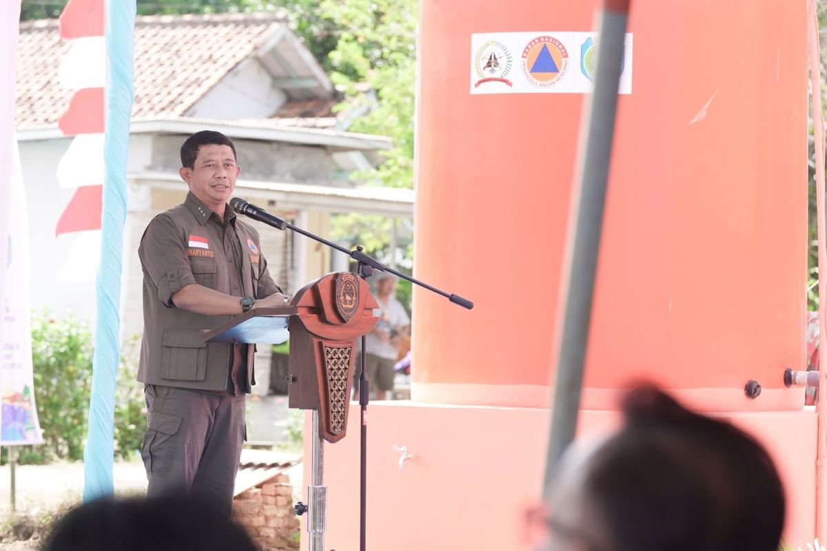 BNPB bangun sumur bor di Indramayu antisipasi ancaman kekeringan