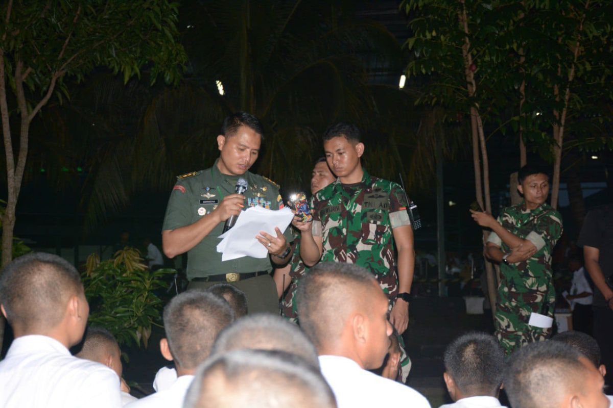 Sebanyak 1.152 casis tamtama PK TNI AD lulus seleksi