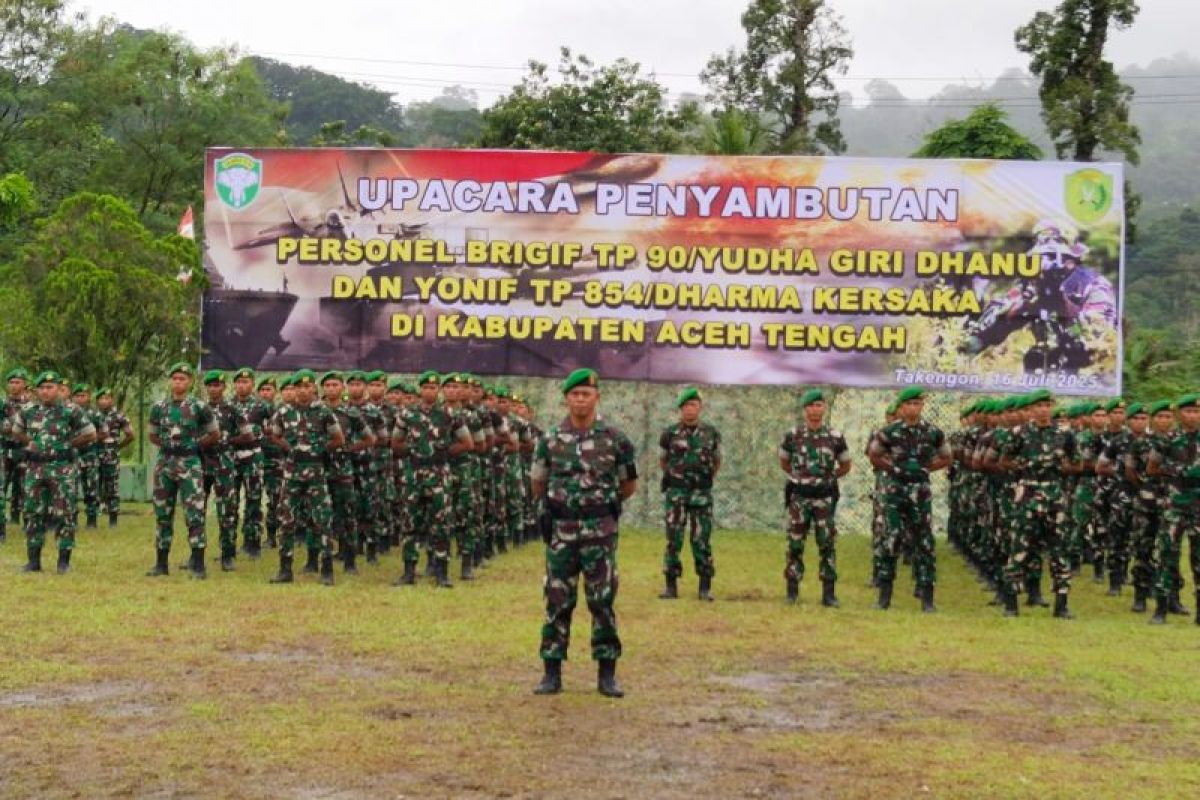 Pemkab Aceh Tengah sambut baik penambahan ratusan prajurit TNI