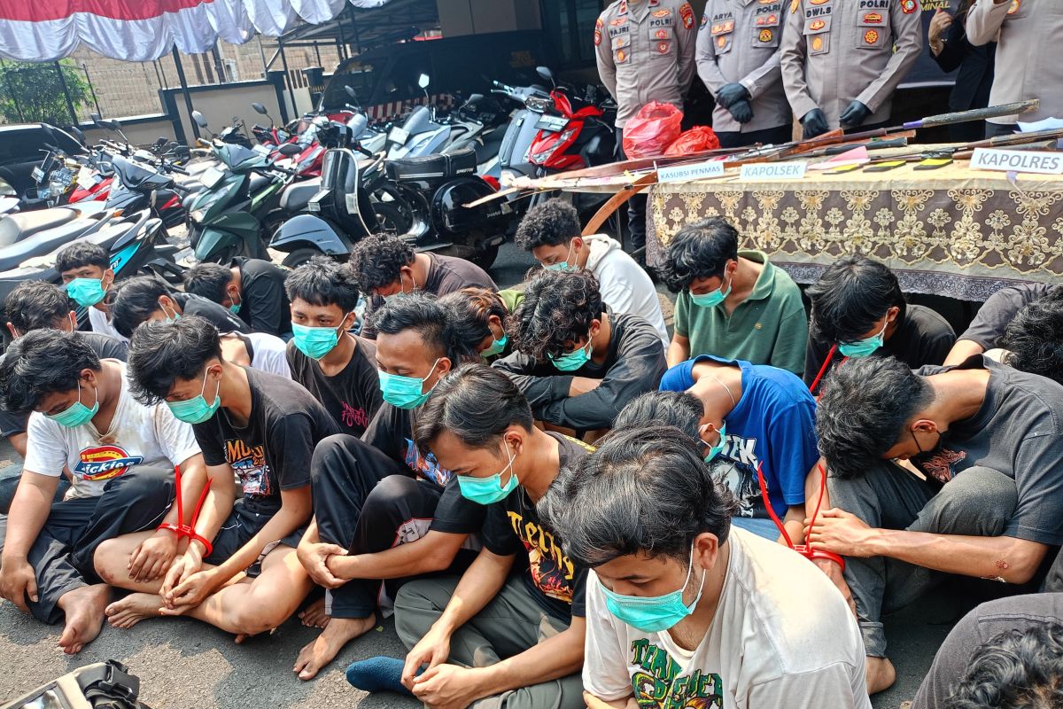Kelompok tawuran di Lubang Buaya, ada satpam hingga pegawai swasta
