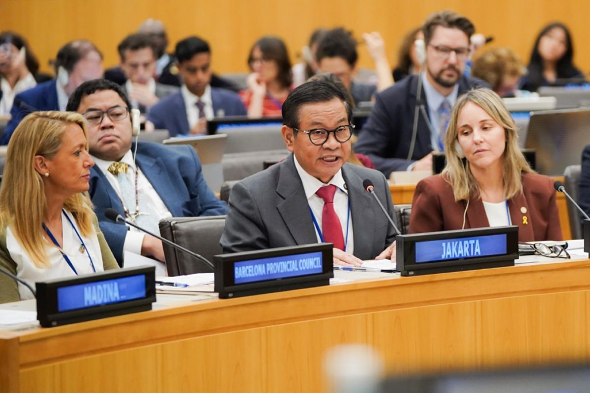 Pramono details Jakarta's SDG progress at UN forum
