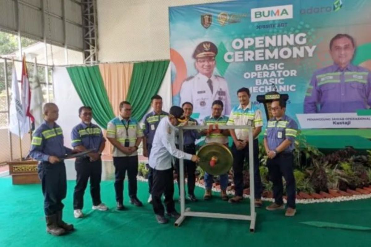 PT Buma berikan pelatihan operator dan mekanik bagi pemuda Tabalong