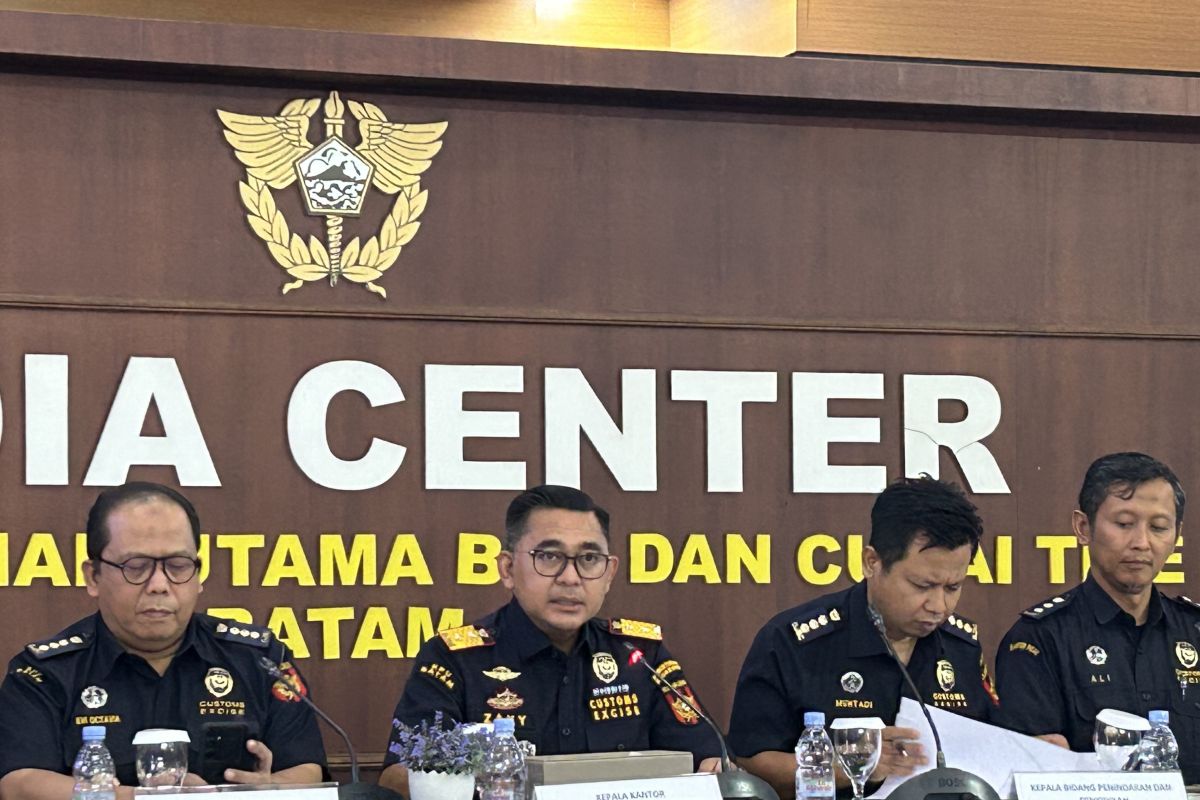 Bea Cukai Batam berhasil himpun penerimaan negara Rp459,4 miliar