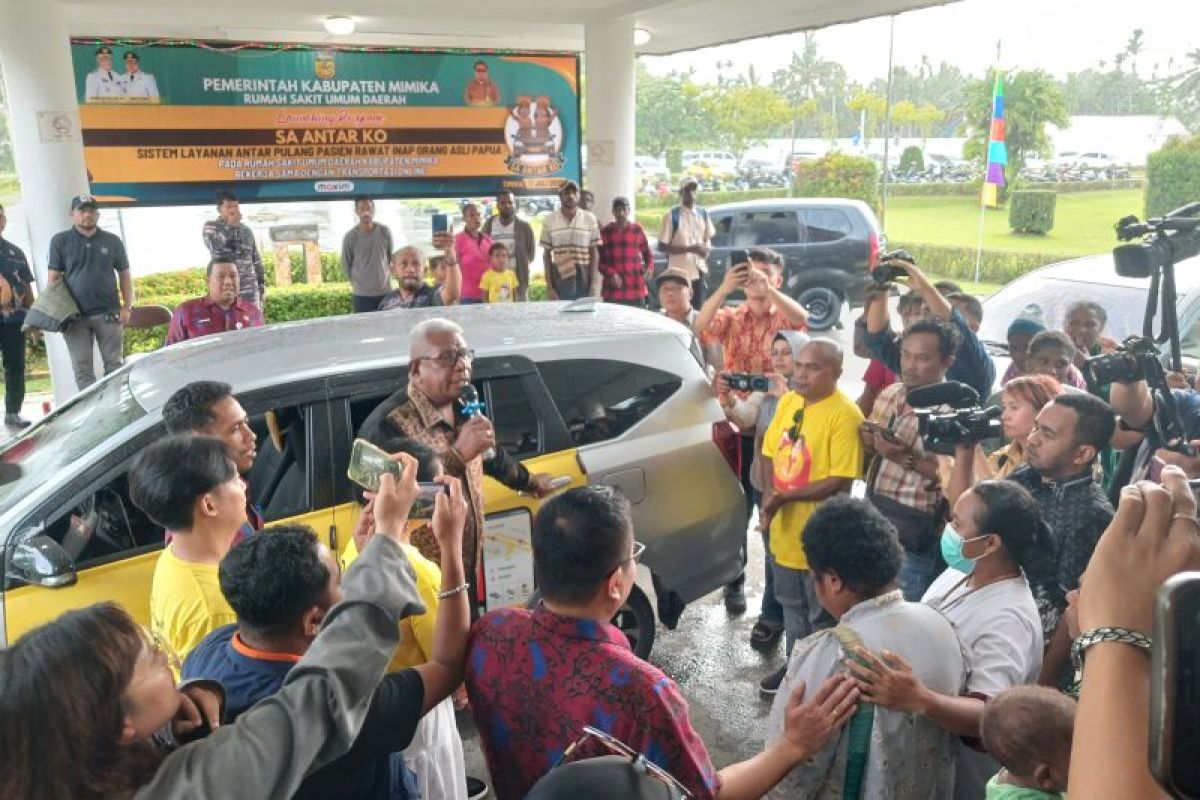 RSUD Mimika gandeng Maxim antar pulang pasien rawat inap secara gratis