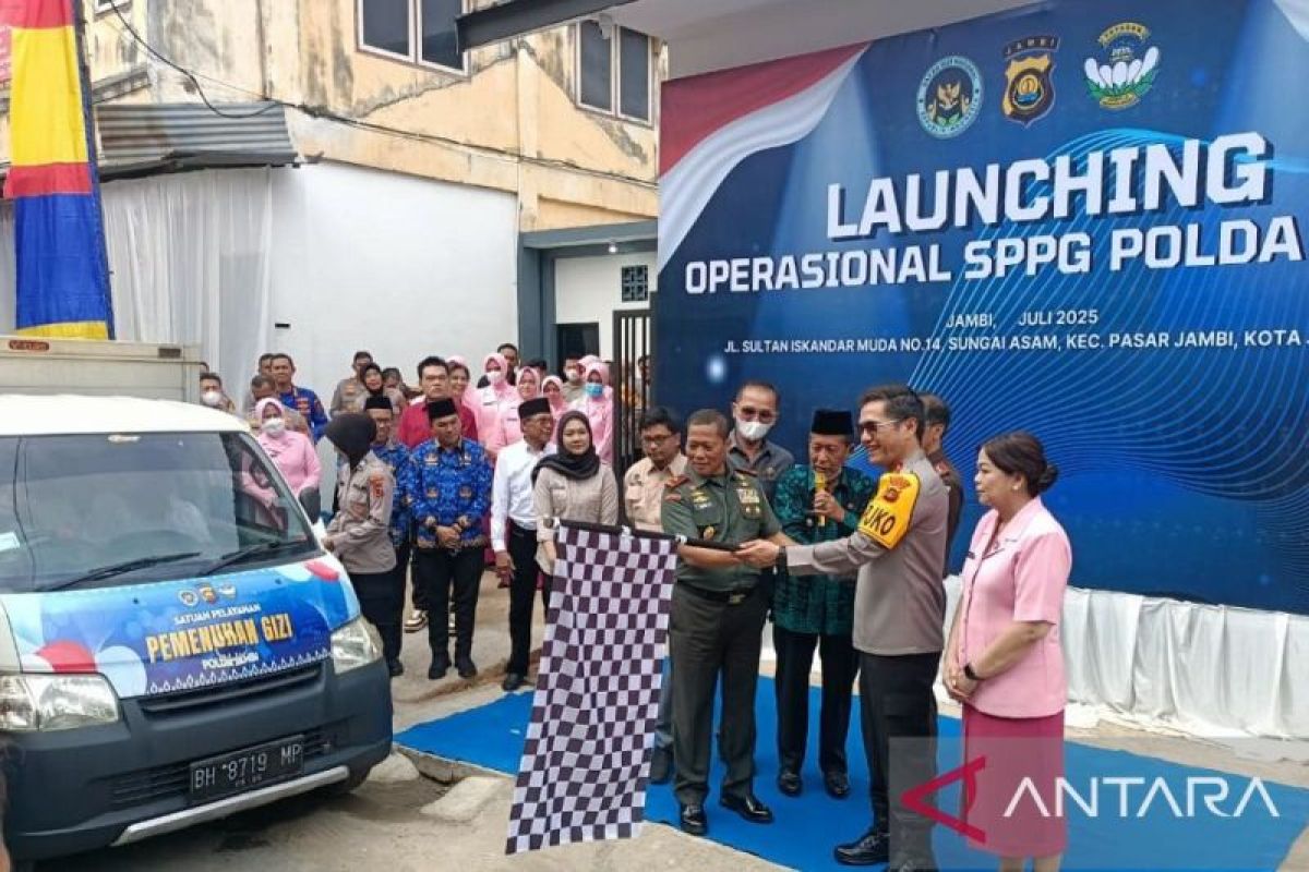 Polda Jambi telah bangun lima SPPG dukung makan gizi gratis