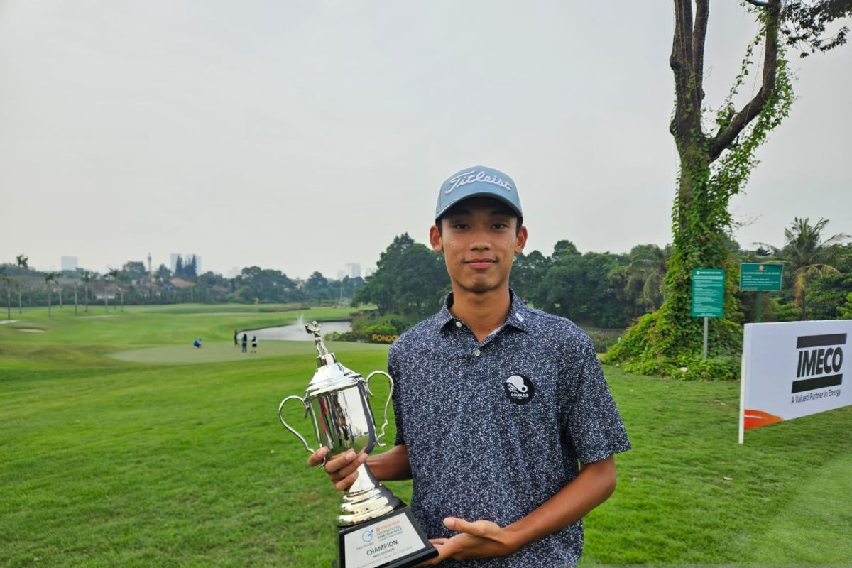 Gaya bermain agresif antar Randy menangi Medco-Pondok Indah golf 2025
