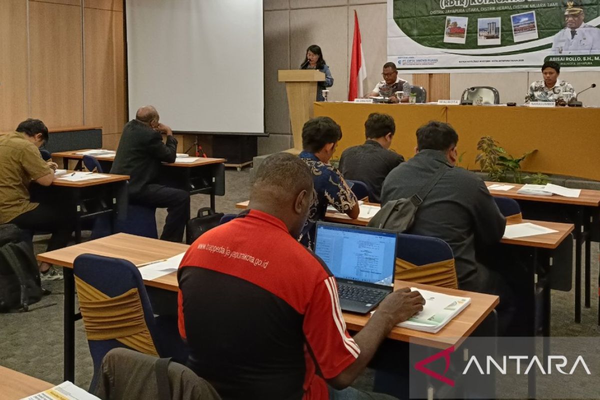Pemkot Jayapura susun RDTR di tiga wilayah perencanaan