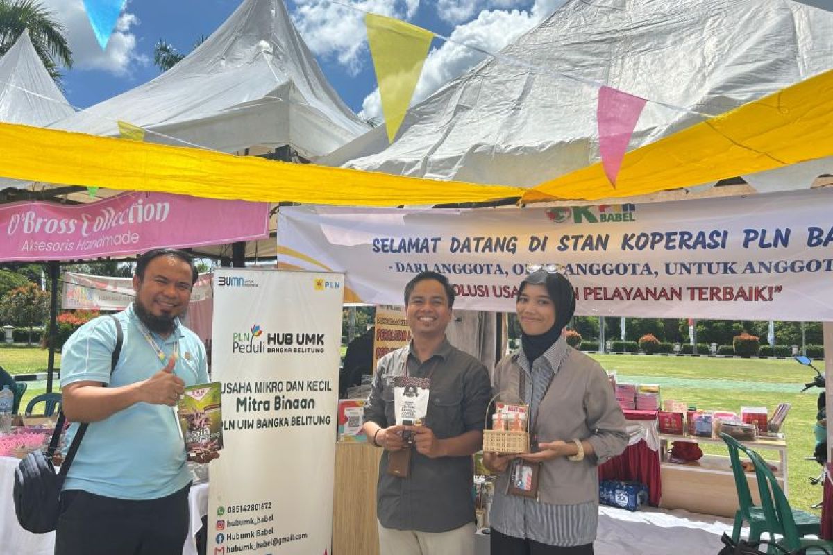 PLN Babel hadirkan produk unggulan UMKM binaan di KUKM Fest 2025