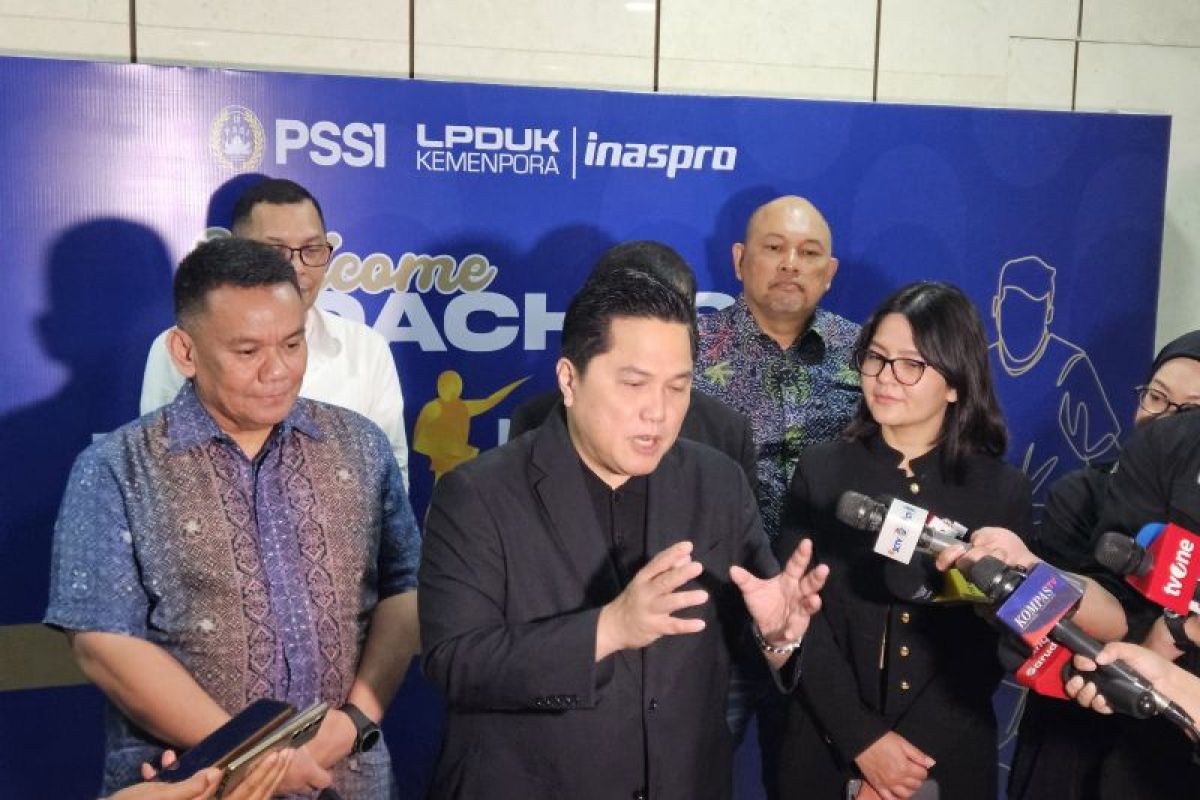 Erick Thohir ungkap dua pemain baru siap dinaturalisasi untuk timnas Indonesia