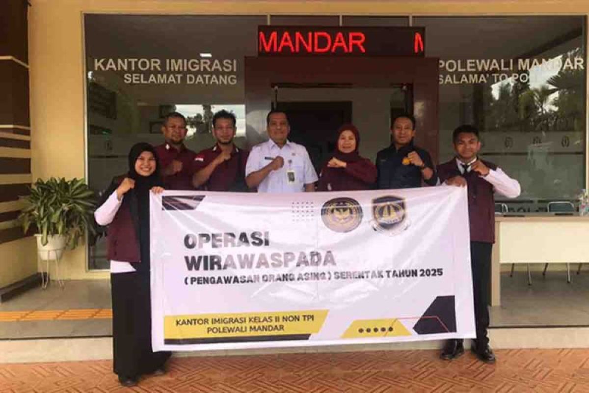 Imigrasi Polman : Operasi Wirawaspada untuk cegah pelanggaran keimigrasian WNA
