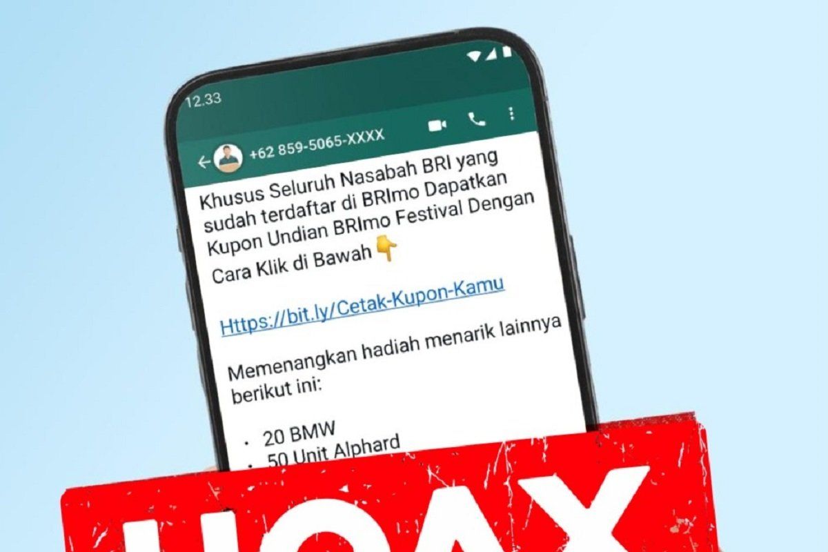 BRI Ingatkan Bahaya Tautan Palsu: Jangan Asal Klik!