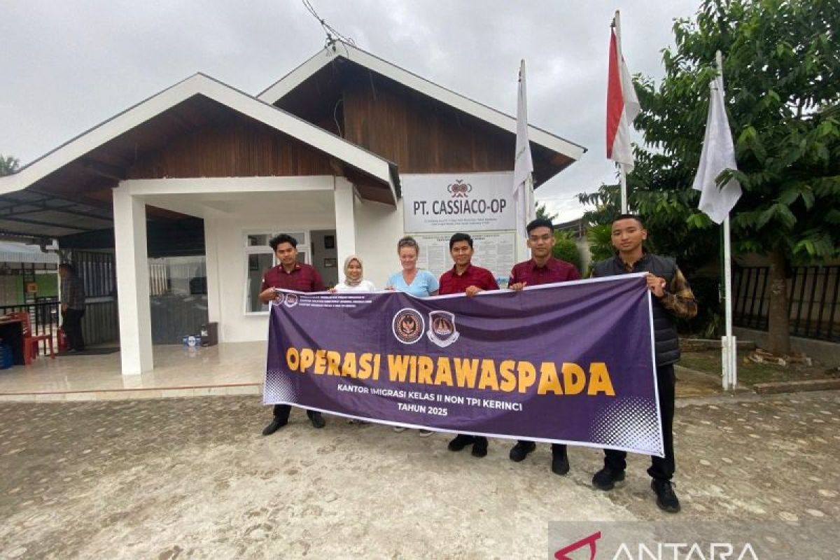 Imigrasi Kerinci gelar operasi 'Wira Waspada 2025'